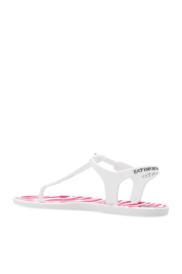 GenesinlifeShops Bermuda Sandals with logo EA7 Emporio Armani